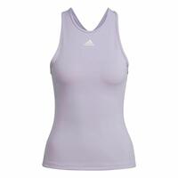 T-shirt til Damer uden Ærmer Adidas Hyperglam Lavendel M