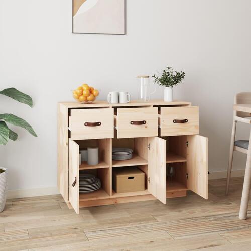 Skænk 110x40x75 cm massivt fyrretræ