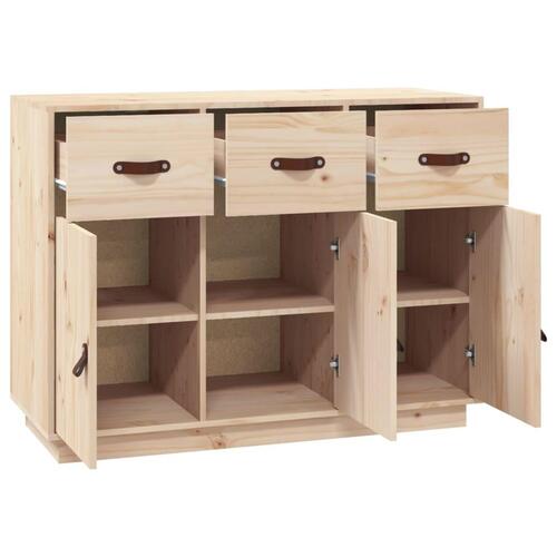 Skænk 110x40x75 cm massivt fyrretræ