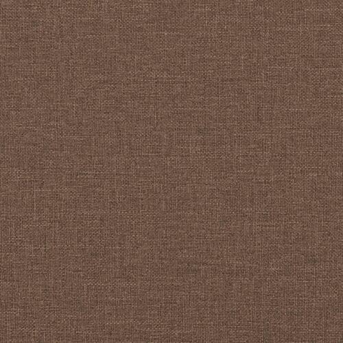 Pyntepuder 2 stk. Ø15x50 cm stof brun