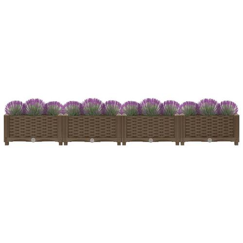 Højbed 160x40x23 cm polypropylen
