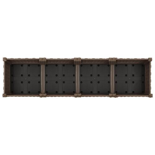 Højbed 160x40x23 cm polypropylen