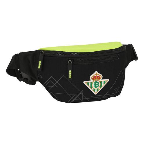 Bæltetaske Real Betis Balompié Sort Lime Sportslig 23 x 12 x 9 cm