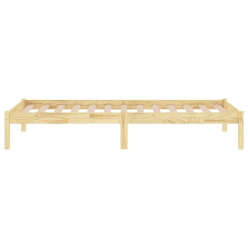 Sengeramme 90x200 cm massivt fyrretræ