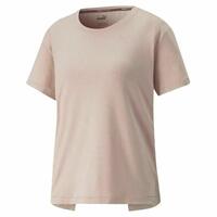 Kortærmet Sport T-shirt Puma Studio Trend Pink M