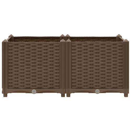 Højbed 80x40x38 cm polypropylen