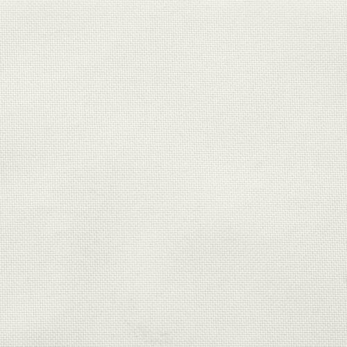 Stolehynder med lav ryg 2 stk. 100x50x4 cm stof cremefarvet