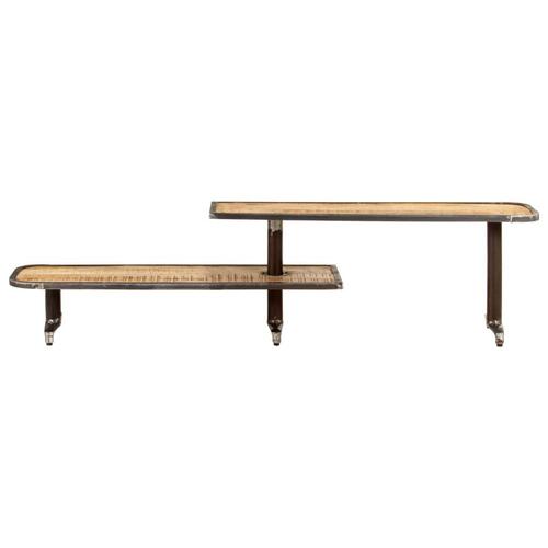 Tv-skab 160x30x40 cm massivt mangotræ