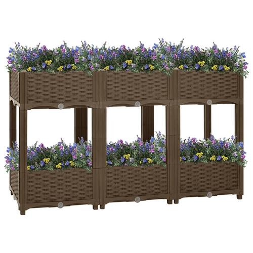 Højbed 120x40x71 cm polypropylen