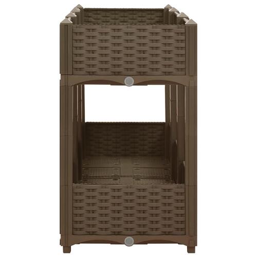 Højbed 120x40x71 cm polypropylen