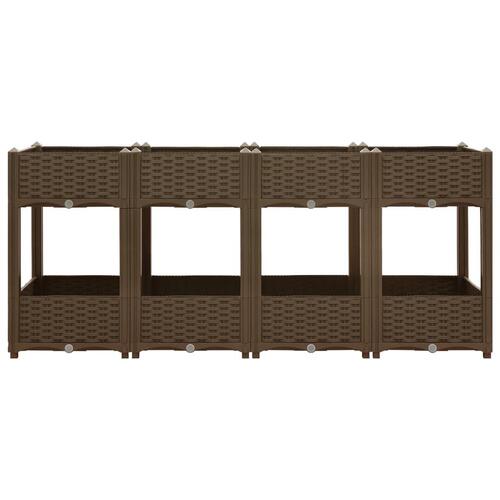 Højbed 160x40x71 cm polypropylen