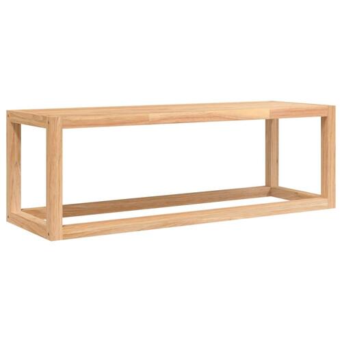 Håndklædeholder 60x20x20 cm massivt valnøddetræ