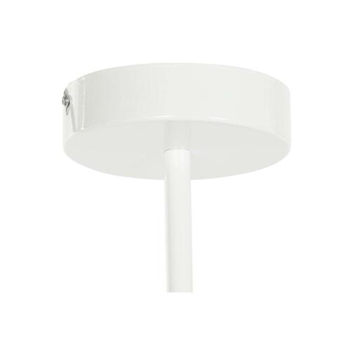 Loftslampe 96 x 73 x 50 cm Krystal Metal Hvid 50 W
