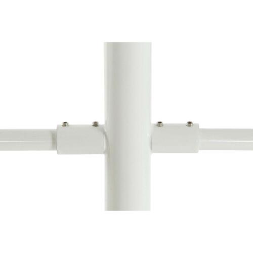 Loftslampe 96 x 73 x 50 cm Krystal Metal Hvid 50 W