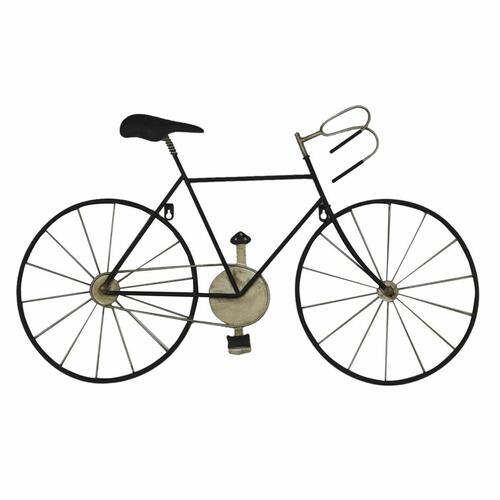 Dekorativ figur 78 x 2,5 x 45 cm Cykel Vintage (2 enheder)