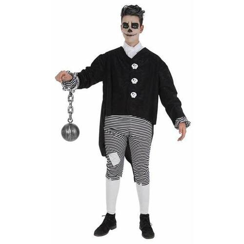 Kostume til voksne Død fange mand M/L (3 Dele)