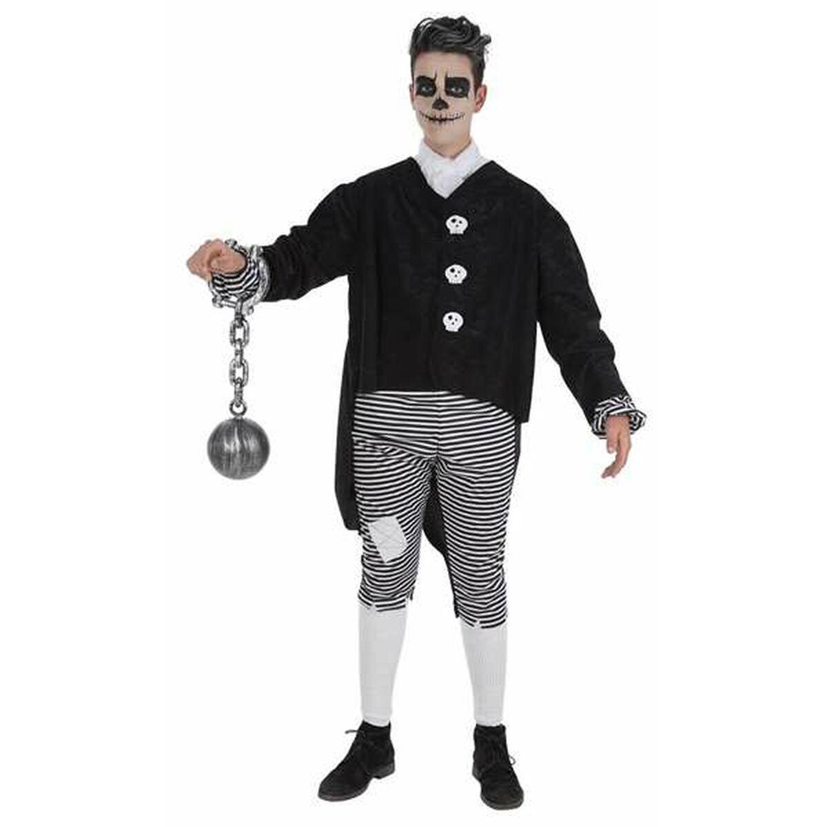 Kostume til voksne Død fange mand M/L (3 Dele)