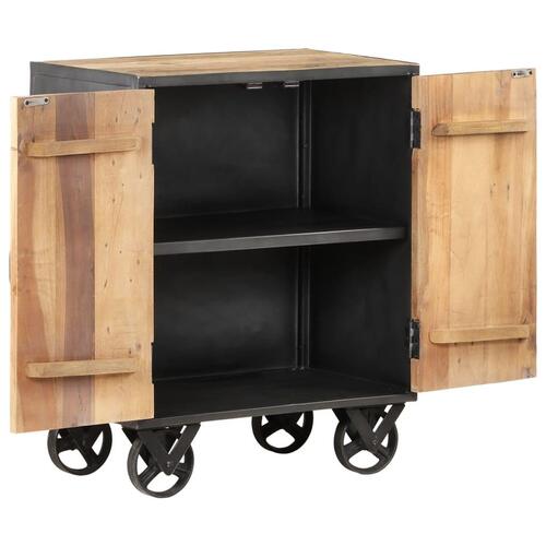 Skænk 60x35x74 cm massivt genbrugstræ