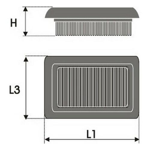 Luftfilter Green Filters P960501