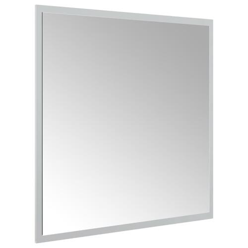 Badeværelsesspejl med LED-lys 60x60 cm