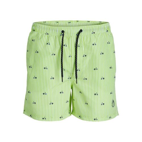 Badetøj til Mænd PSTFIJI JJSWIM MINI STRIPE LY Jack & Jones 12227350 Grøn S