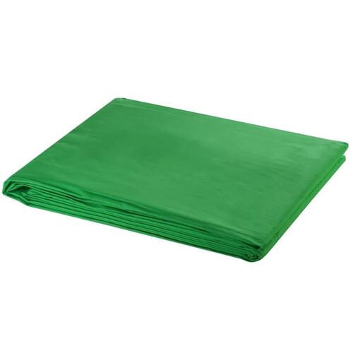 Stativsystem til fotobaggrund 500 x 300 cm grøn
