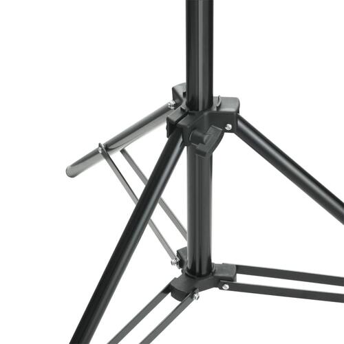 Stativsystem til fotobaggrund 500 x 300 cm grøn