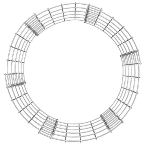 Kompostbeholder Ø50x50 cm galvaniseret stål