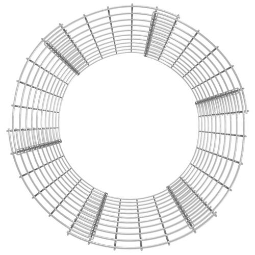Kompostbeholder Ø50x100 cm galvaniseret stål