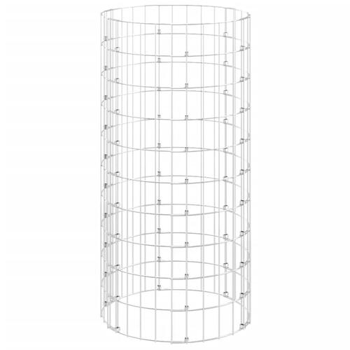 Kompostbeholder Ø50x100 cm galvaniseret stål