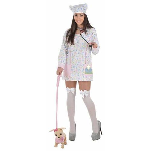 Kostume til voksne Dame Dyrlæge M/L (3 Dele)
