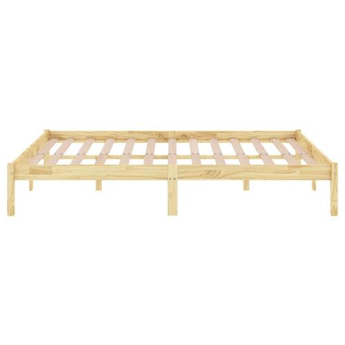 Sengeramme 160x200 cm massivt fyrretræ