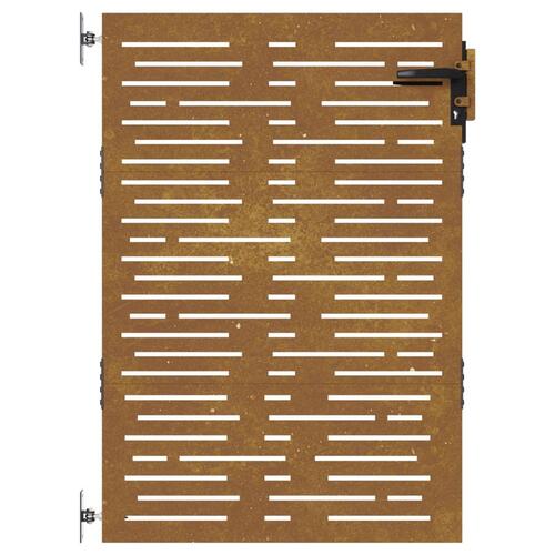 Havelåge 85x125 cm cortenstål firkantet design