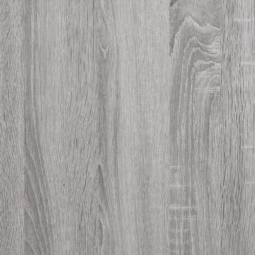 Sofabord 100x50x45 cm konstrueret træ Grå sonoma-eg