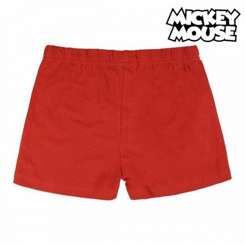 Mickey Mouse børnepyjamas - marineblå/rød, 2 år, 100 % bomuld