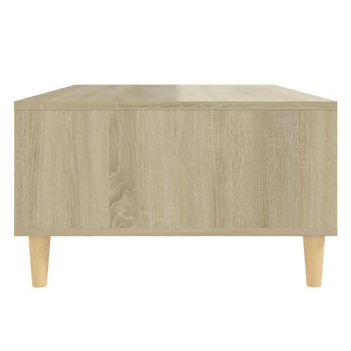 Sofabord 103,5x60x35 cm konstrueret træ sonoma-eg