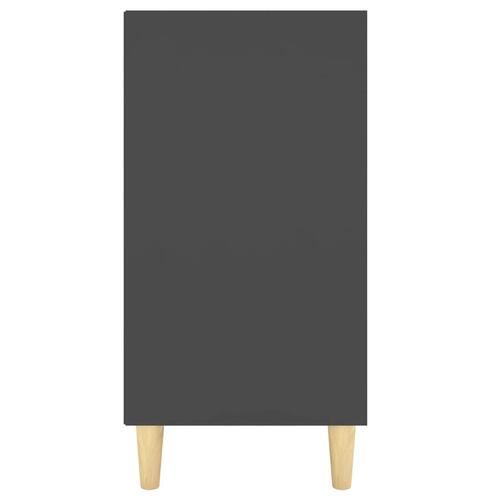 Skænk 103,5x35x70 cm konstrueret træ grå