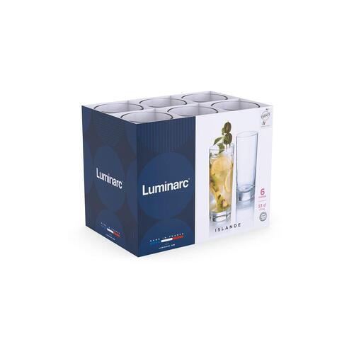 Glas Luminarc Islande Gennemsigtig Glas 330 ml (24 enheder)