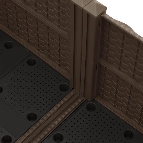 Højbed 80x80x38 cm polypropylen