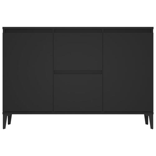 Skænk 104x35x70 cm konstrueret træ sort