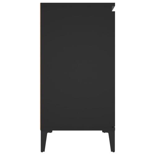 Skænk 104x35x70 cm konstrueret træ sort