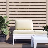 Pallehynder 2 stk. oxfordstof cremehvid
