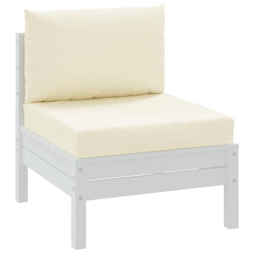 Pallehynder 2 stk. oxfordstof cremehvid