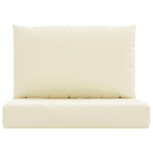 Pallehynder 2 stk. oxfordstof cremehvid