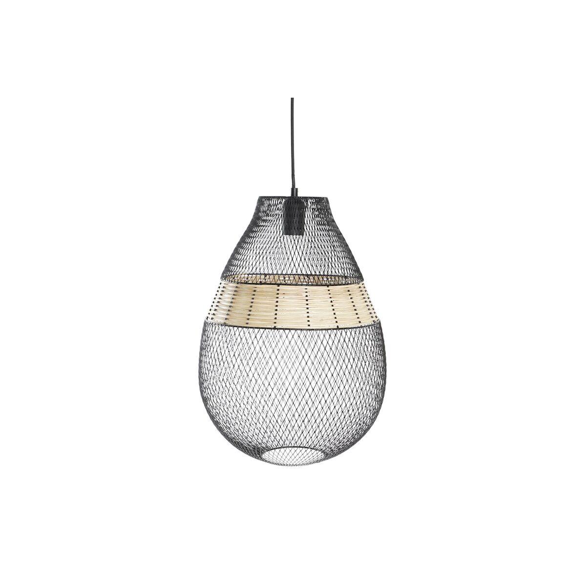 Loftslampe Sort Metal Brun 50 W 32 x 32 x 43 cm