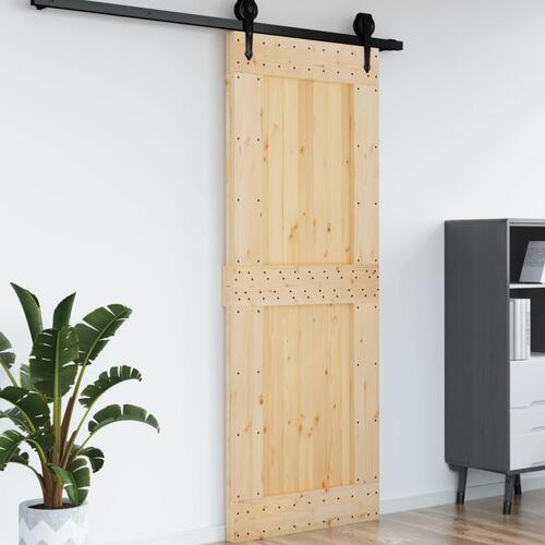 Dør NARVIK 85x210 cm massivt fyrretræ