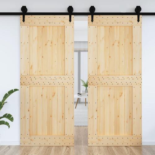 Dør NARVIK 95x210 cm massivt fyrretræ
