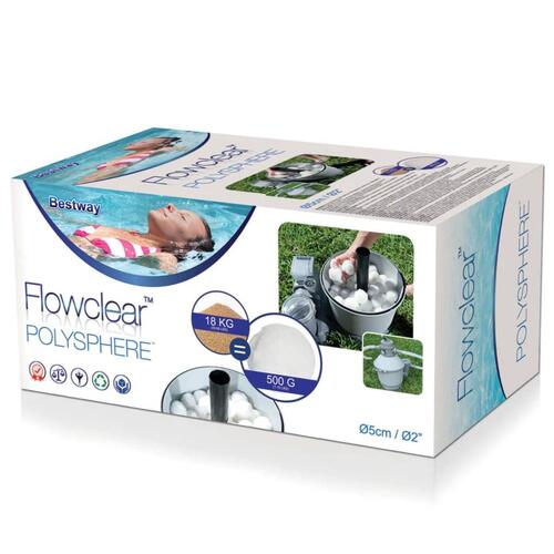 Bestway Flowclear fPolysphere ilterkugler 500 g 58475
