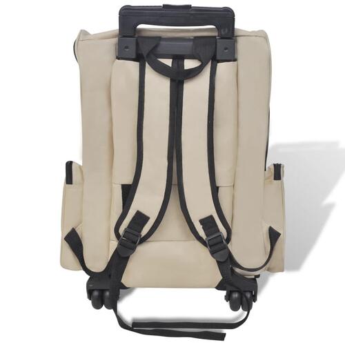Foldbar kæledyrsvogn multifunktionel beige