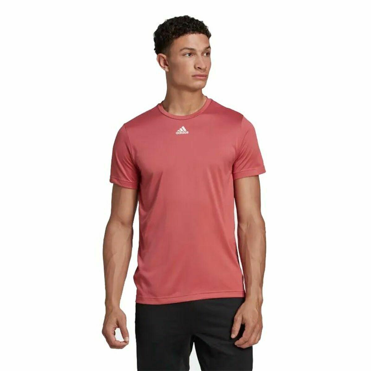 Kortærmet T-shirt til Mænd Adidas 3 Bandas Graphic S